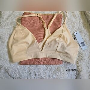 Girlfriend Collective Triangle Bralette XXL NWT